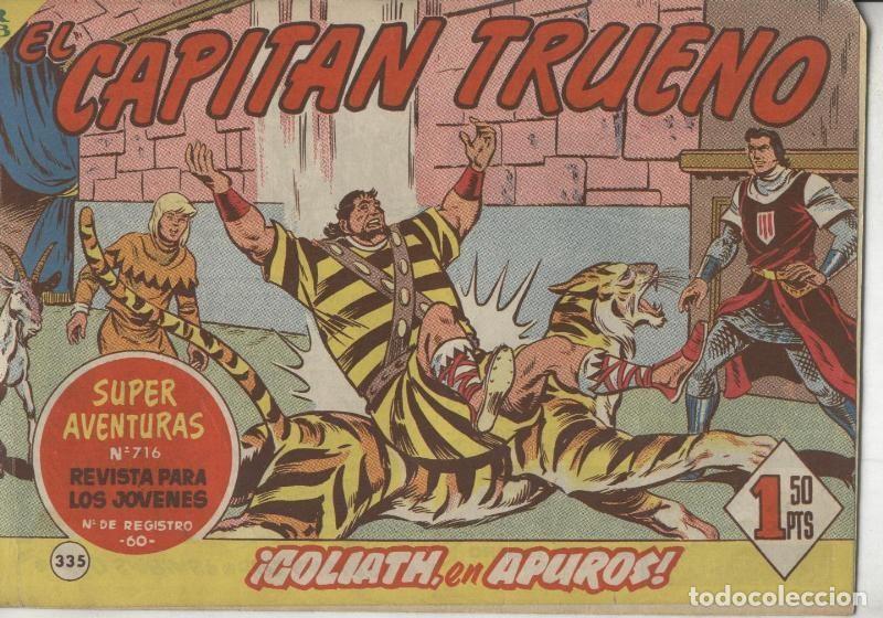 Comics : El Capitan Trueno original numero 335 - Victor Mora-Ambros-Angel Pardo