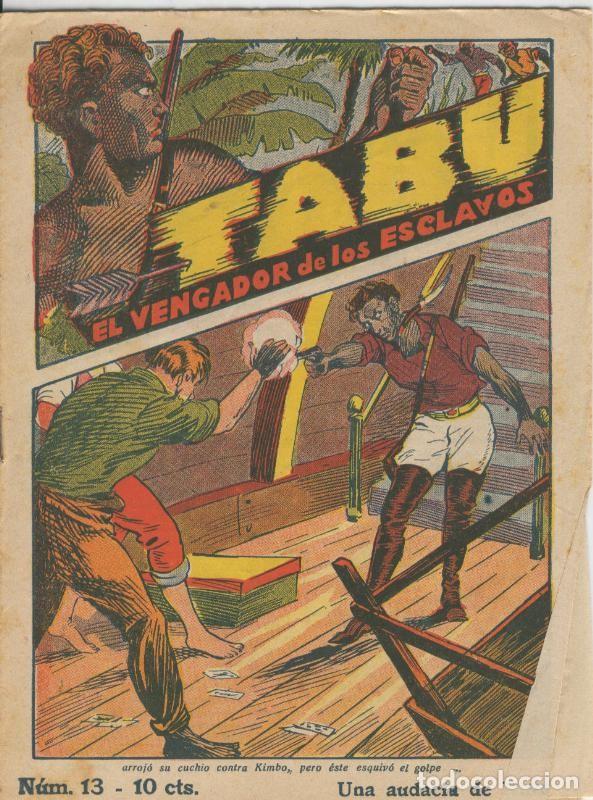 Comics: Tabu: el vengador de los esclavos numero 13: Una audacia de Kimbo - Folletin
