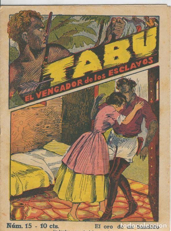 Comics : Tabu: el vengador de los esclavos numero 15: el oro de un bandido - Folletin