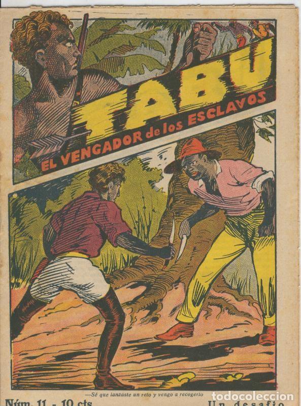 C&oacute;mics: Tabu: el vengador de los esclavos numero 11: Un desafio - Folletin