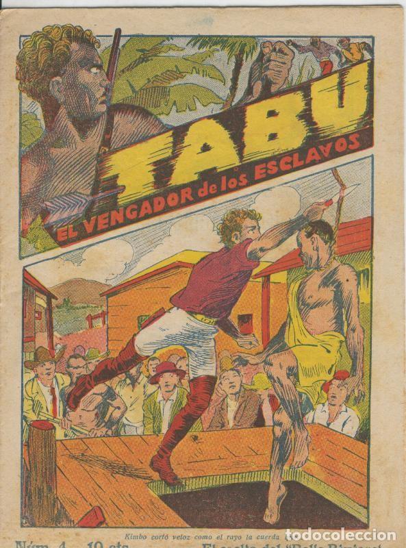 Fumetti: Tabu: el vengador de los esclavos numero 04: El asalto del belle Riviere - Folletin