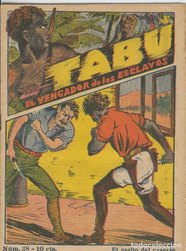 Fumetti: Tabu: el vengador de los esclavos numero 38: El asalto del caserio - Folletin