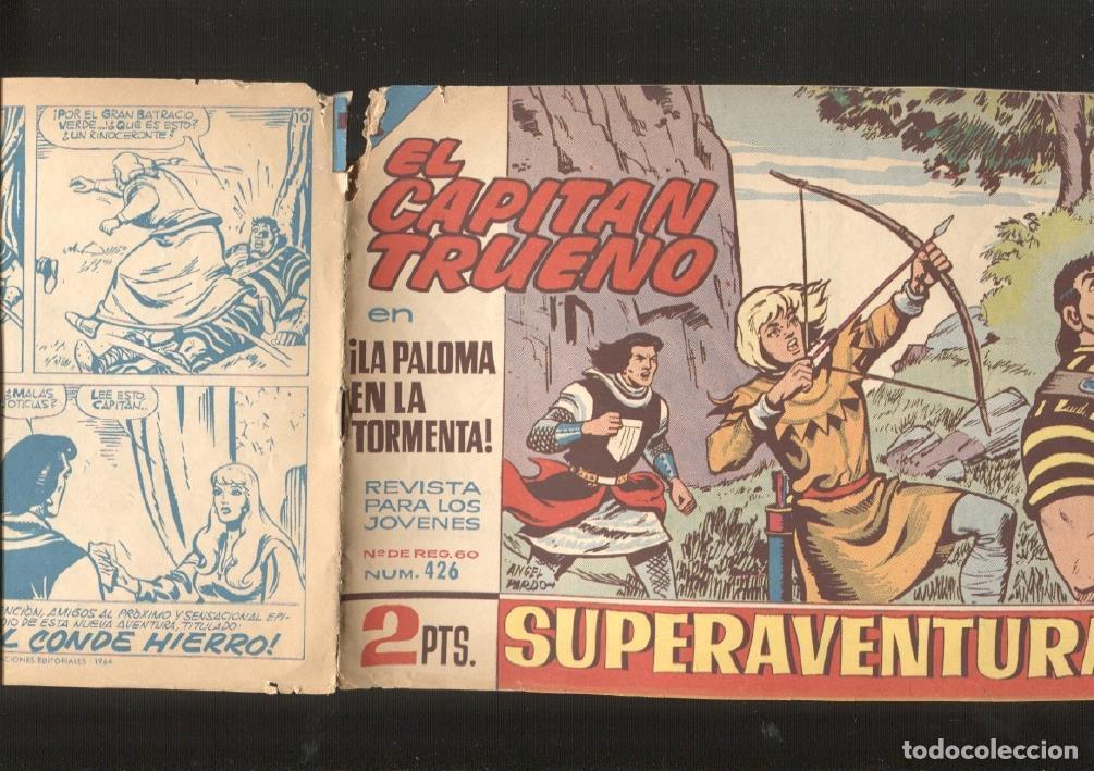 Comics: El Capitan Trueno original numero 426 La paloma en la tormenta - Varios