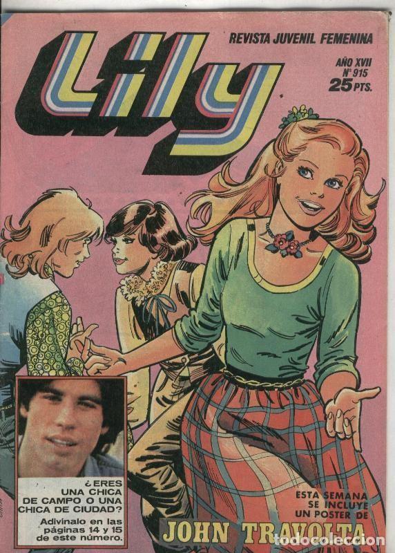 Comics: Lily numero 0915: poster John Travolta - Varios