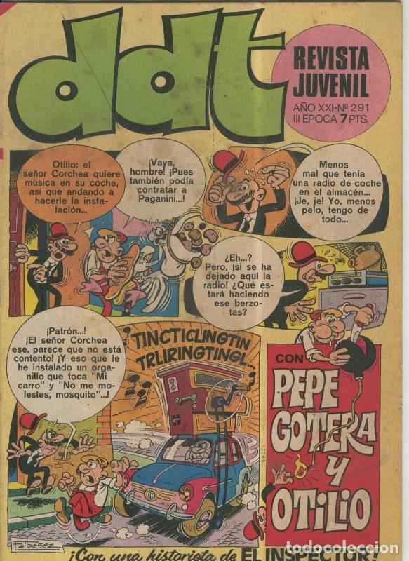 C&oacute;mics: DDT tercera epoca numero 291 - Varios - Foto 1