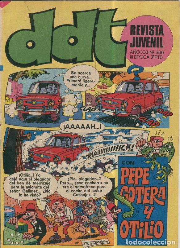 C&oacute;mics: DDT tercera epoca numero 286 - Varios - Foto 1