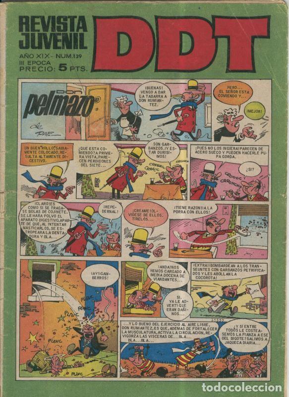 C&oacute;mics: DDT tercera epoca numero 139 - Varios - Foto 1