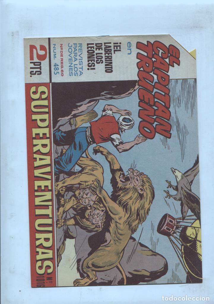 Comics: Bruguera: El Capitan Trueno original numero 485 (numerado 1 en trasera) - Martinez Osete