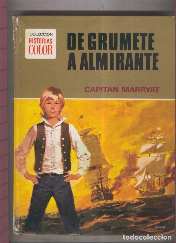 Comics: Coleccion Historias Color numero 04: De grumete a almirante - Capitan Marryat, dibujos: Juan Escande