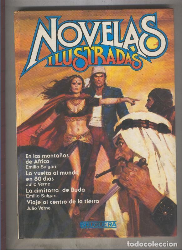 C&oacute;mics: Novelas ilustradas volumen 07: En las monta&ntilde;as de africa - Emilio Salgari-Julio Verne