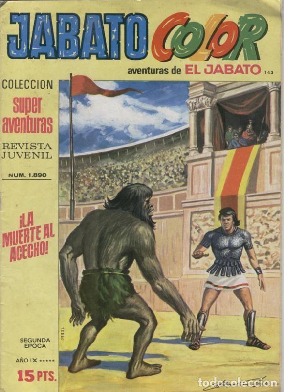 Comics: Jabato color segunda epoca numero 143: La muerte al acecho - Victor Mora-Francisco Darnis