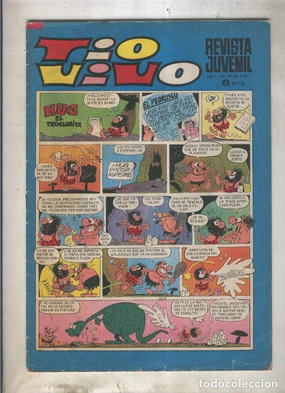 C&oacute;mics: Tio Vivo segunda epoca numero 0502 (numerado 2 en trasera) - Varios