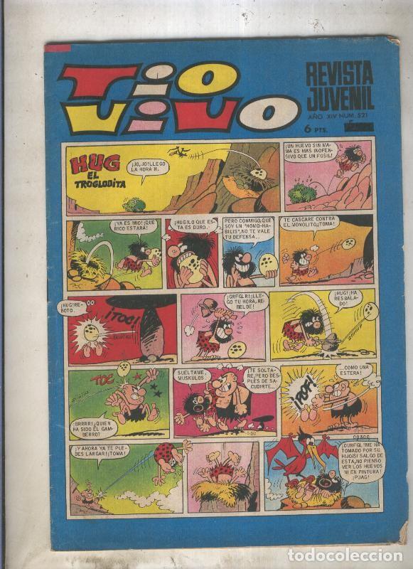 Comics: Tio Vivo segunda epoca numero 0521 (numerado 1 en trasera) - Varios