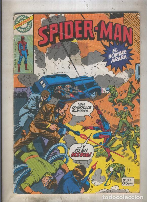 C&oacute;mics: Comics Bruguera: Spiderman numero 27 (numerado 3 en trasera) - varios - Foto 1