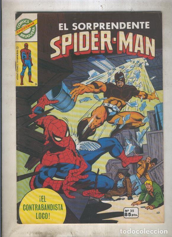 C&oacute;mics: Comics Bruguera: Spiderman numero 35 (numerado 2 en trasera) - Varios - Foto 1
