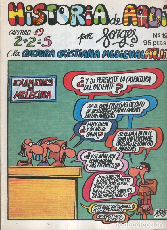 Comics: Historia de Aqui numero 19: La cultura cristiana medieval - Forges