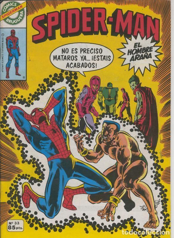 C&oacute;mics: Comics Bruguera: Spiderman numero 33 (numerado 1 en trasera) - Varios - Foto 1