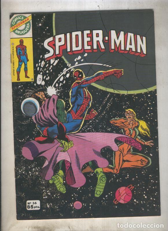 C&oacute;mics: Comics Bruguera: Spiderman numero 36 (numerado 1 en trasera) - Varios - Foto 1