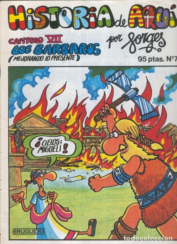 C&oacute;mics: Historia de Aqui numero 07: Los barbaros - Forges - Foto 1