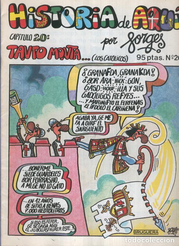 Comics: Historia de Aqui numero 20: Tanto monta - Forges