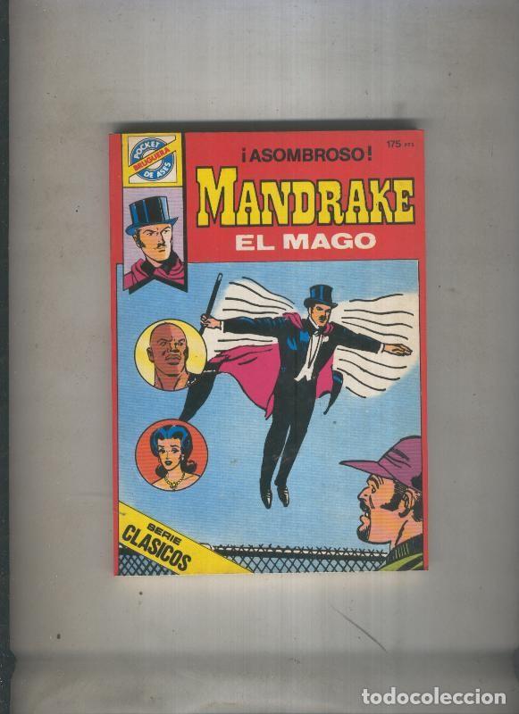Comics : Pocket de Ases numero 33: Mandrake el mago (numerado 6 en trasera) - Varios