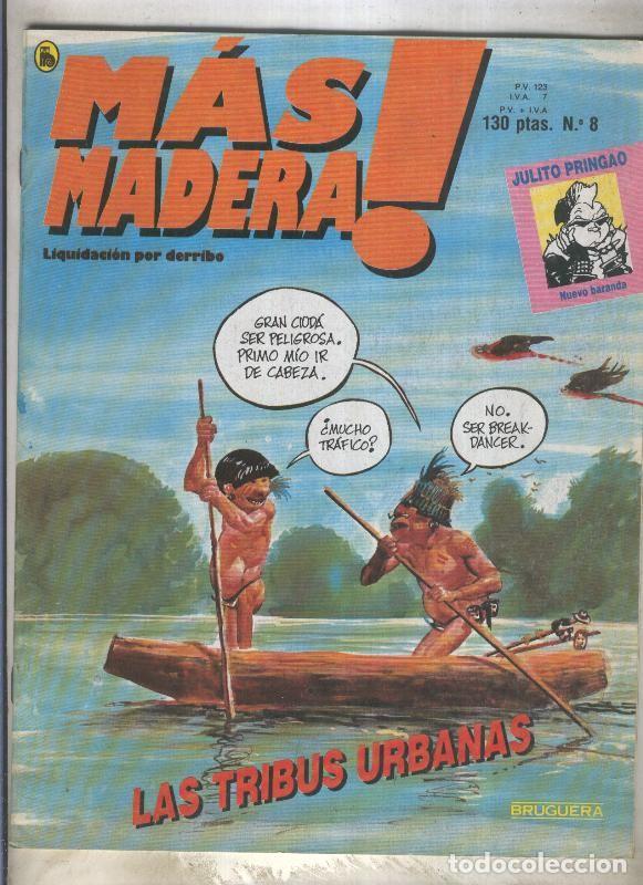 Comics: Mas Madera numero 08 (numerado 1 en la trasera) - Varios