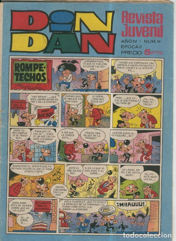 C&oacute;mics: Din Dan segunda epoca numero 092 - Varios - Foto 1