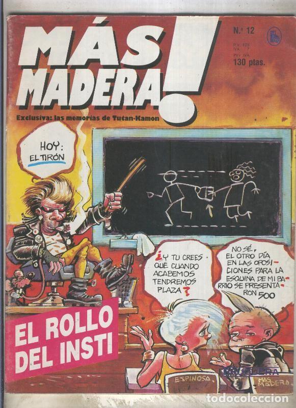 Comics: Mas Madera numero 12 (numerado 1 en la trasera) - Varios