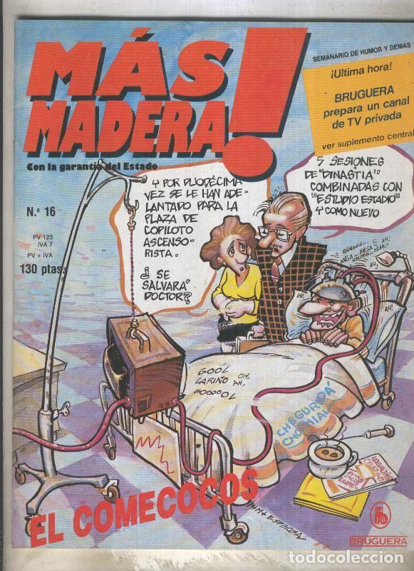 C&oacute;mics: Mas Madera numero 16 (numerado 1 en la trasera) - Varios - Foto 1
