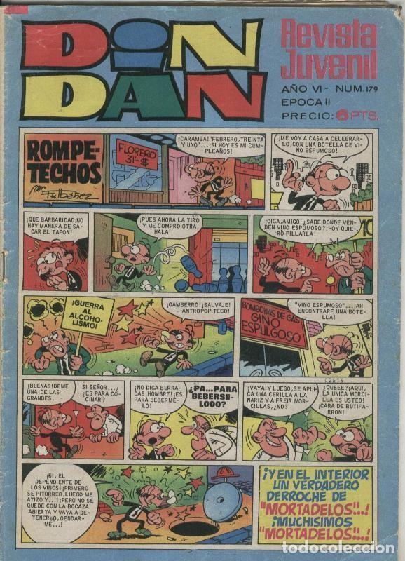 C&oacute;mics: Din Dan segunda epoca numero 179 - Varios - Foto 1