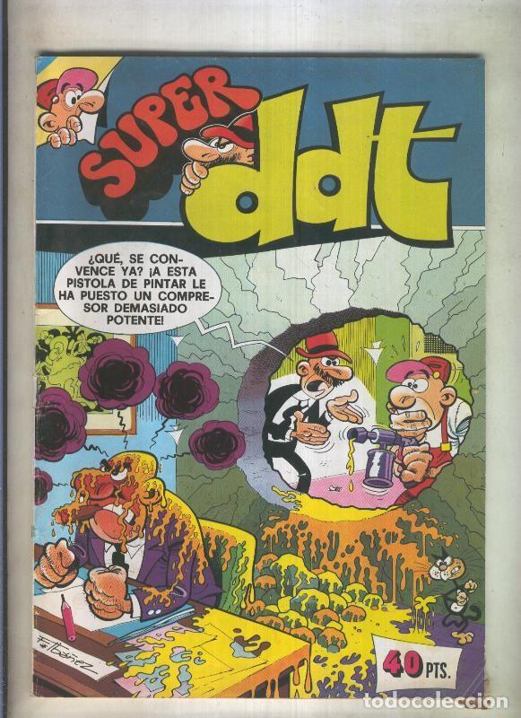 C&oacute;mics: Super DDT numero 076 (numerado 1 en trasera( - Varios - Foto 1