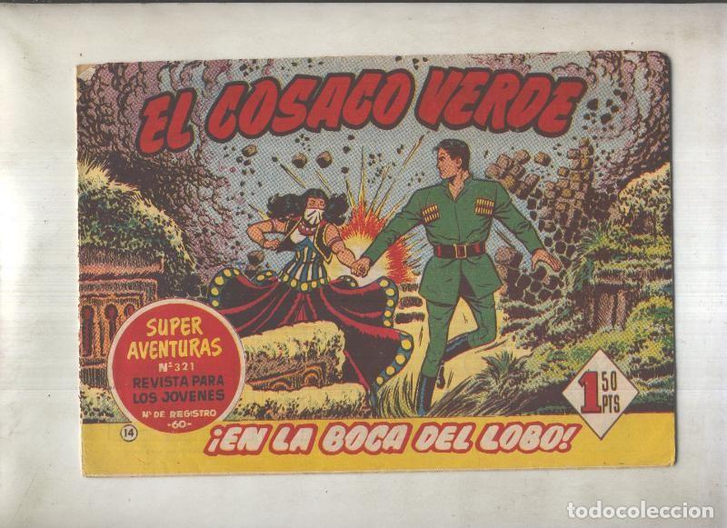Fumetti: El Cosaco Verde original numero 014: En la boca del lobo (numerado 1 en trasera) - Fernando Costa