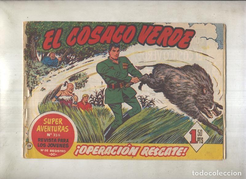Comics: El Cosaco Verde original numero 019: Operacion rescate (numerado 3 en trasera) - Fernando Costa