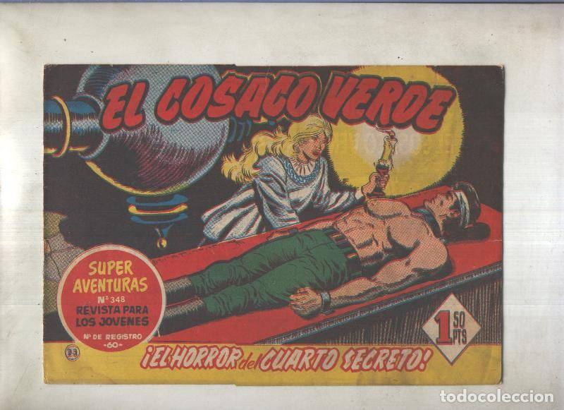 Comics: El Cosaco Verde original numero 023: El horror del cuarto secreto (numerado 2 en trasera) - Fernando