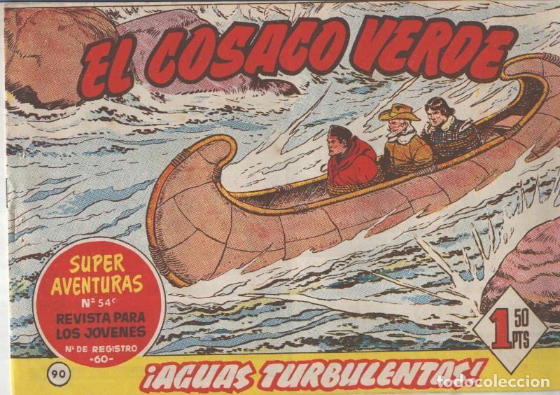 Comics: El Cosaco Verde original numero 090: Aguas turbulentas - Fernando Costa
