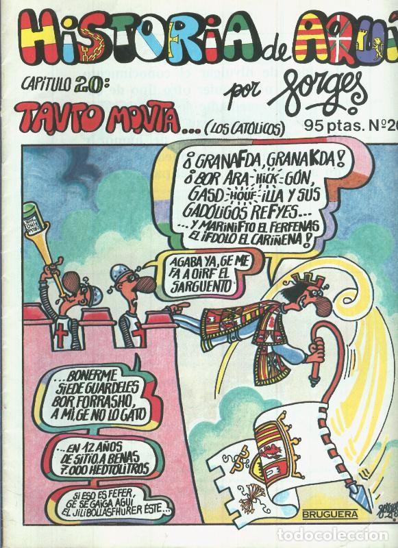 Fumetti: Historia de Aqui numero 20: Tanto monta - Forges