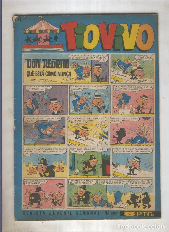 Fumetti: Tio Vivo segunda epoca numero 0297 (numerado 1 en trasera) - Varios