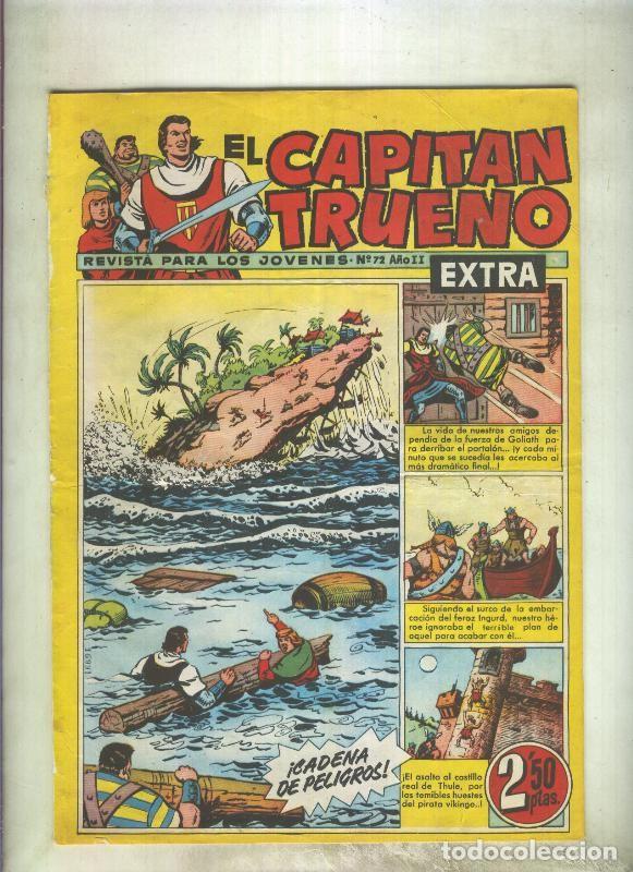 Comics: El Capitan Trueno extra numero 072 (aviejado) - Victor Mora, etc