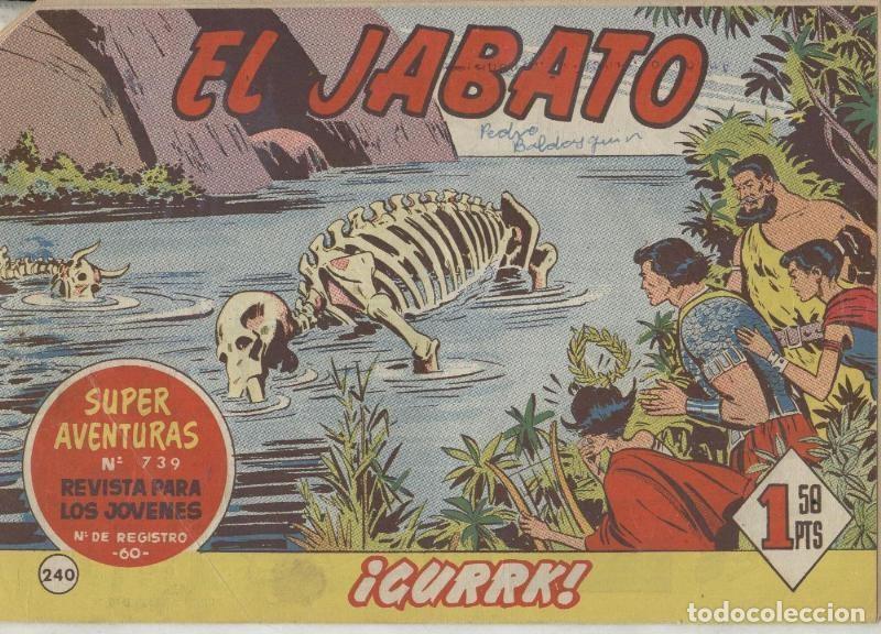 Comics: El Jabato original numero 240 (numerado 1 en trasera) - Darnis