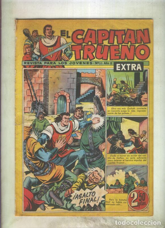 Comics: El Capitan Trueno extra numero 053 (aviejado) - Victor Mora, etc