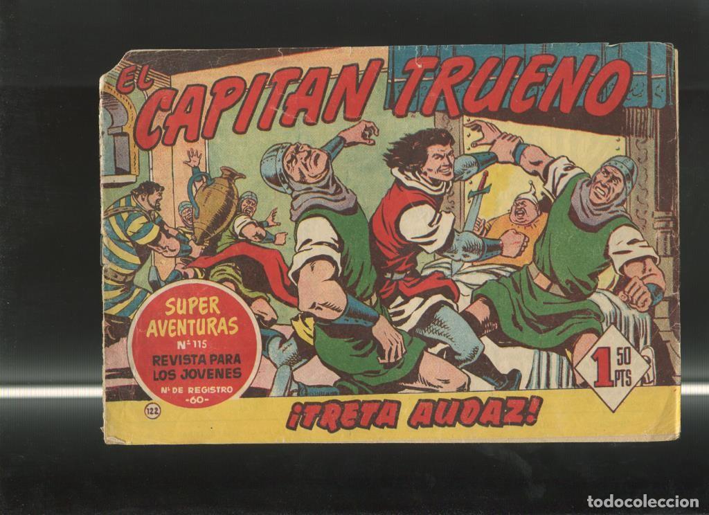Comics : El Capitan Trueno original numero 122: Treta audaz (numerado 1 en trasera) - Ambros