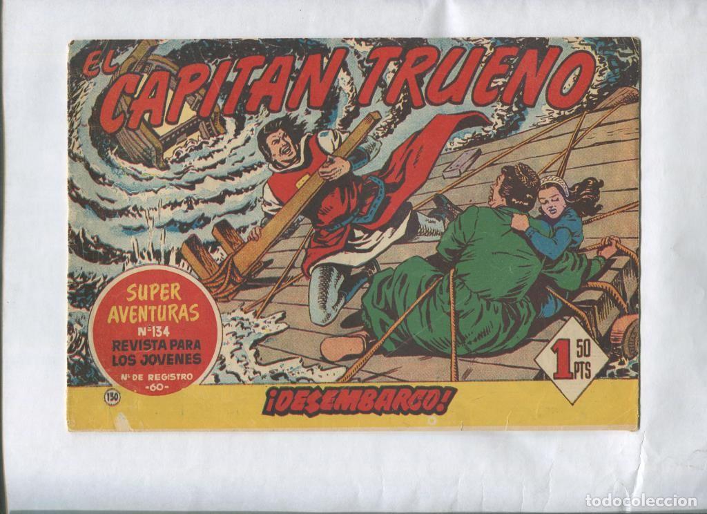 Fumetti: El Capitan Trueno original numero 130: Desembarco (numerado 4 en trasera) - Ambros