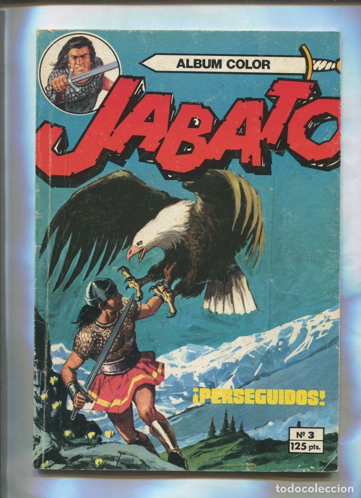 Comics: Jabato album color de 125 pts numero 03: Perseguidos (numerado 1 en trasera) - Darnis-Victor Mora