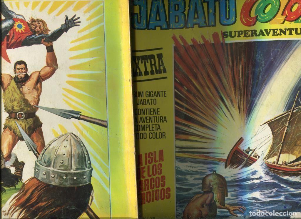 Fumetti: Jabato color album amarillo segunda epoca numero 38: La isla de los barcos perdidos - varios
