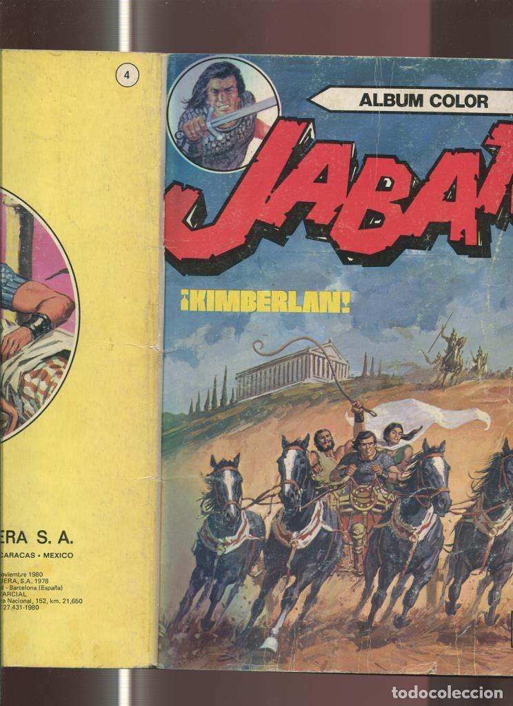 Comics : Jabato album color de 125 pts numero 04: Kimberlan (numerado 4 en trasera) - Darnis-Victor Mora