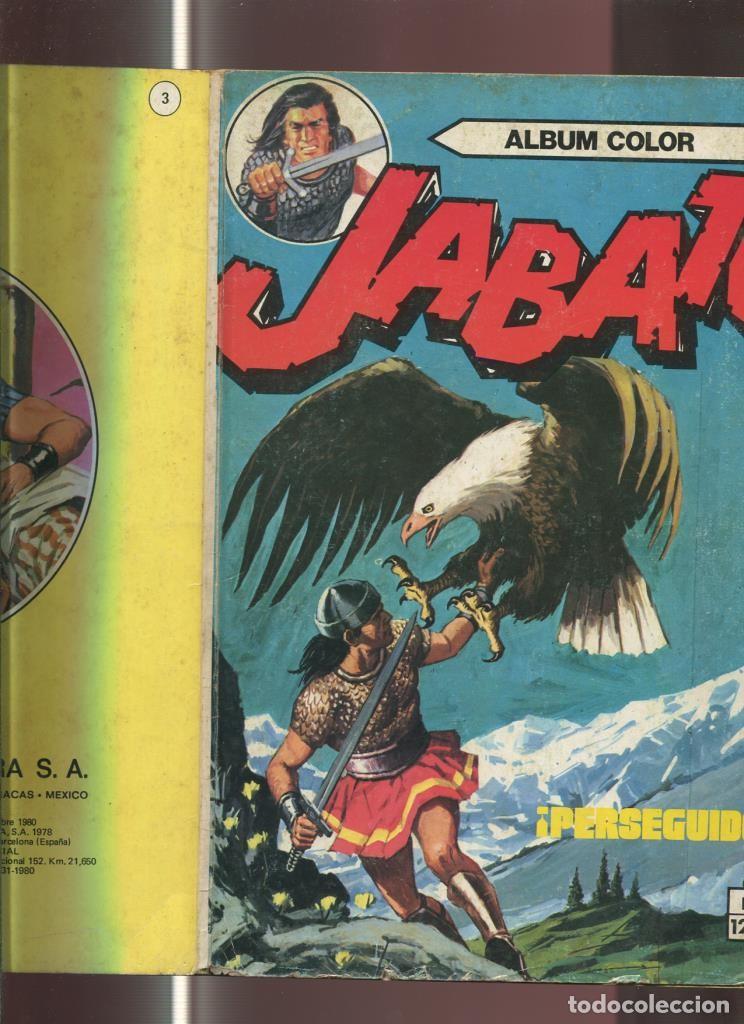 Comics: Jabato album color de 125 pts numero 03: Perseguidos (numerado 4 en trasera) - Darnis-Victor Mora