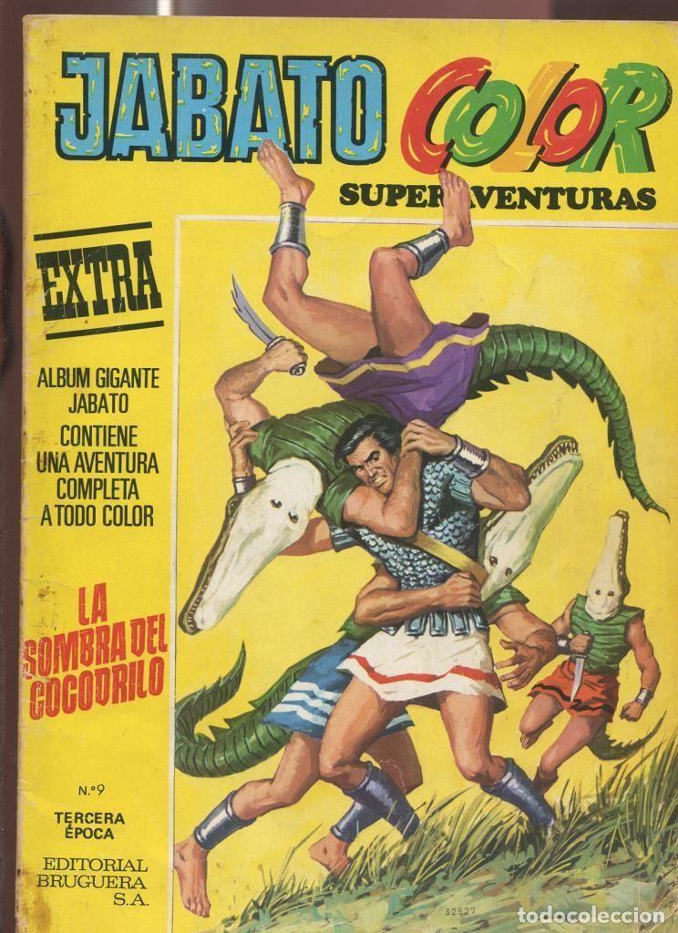 Comics: Jabato color album amarillo tercera epoca numero 09: La sombra del cocodrilo - varios