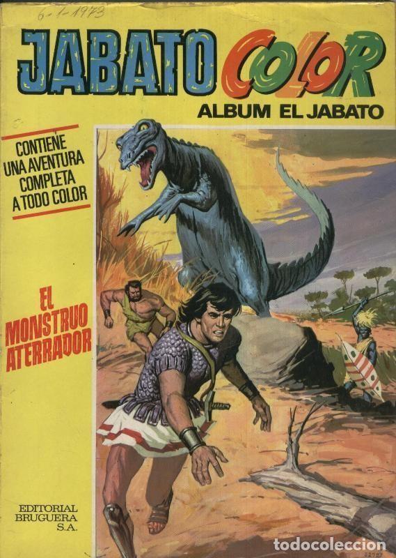 Comics: Jabato color album amarillo primera epoca numero 10: El monstruo aterrador - Victor Mora-Darnis