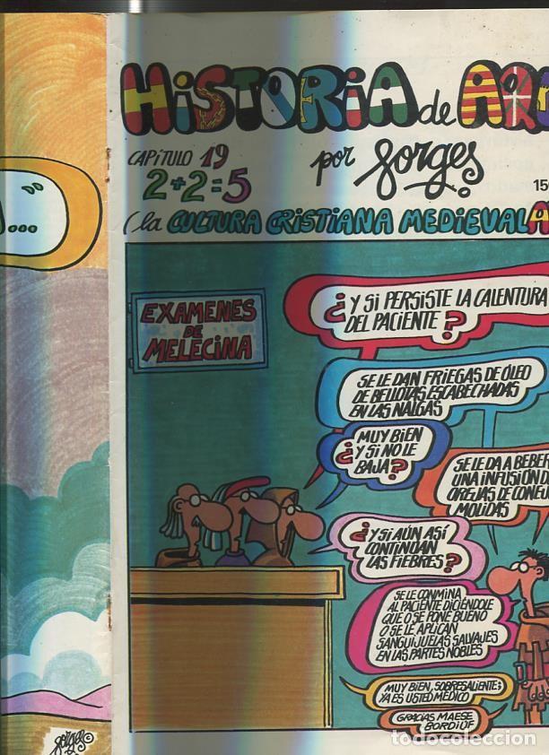 C&oacute;mics: Forges: Historia de Aqui numero 19 (grapa sacada por haber cogido oxido) - Forges