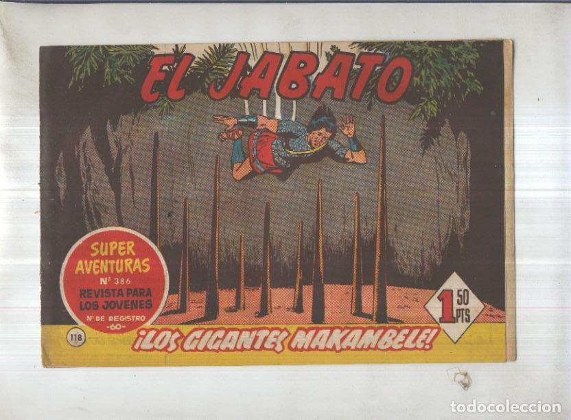 Comics: Bruguera: El Jabato numero 118: Los gigantes Makambele - Victor Mora-Francisco Darnis